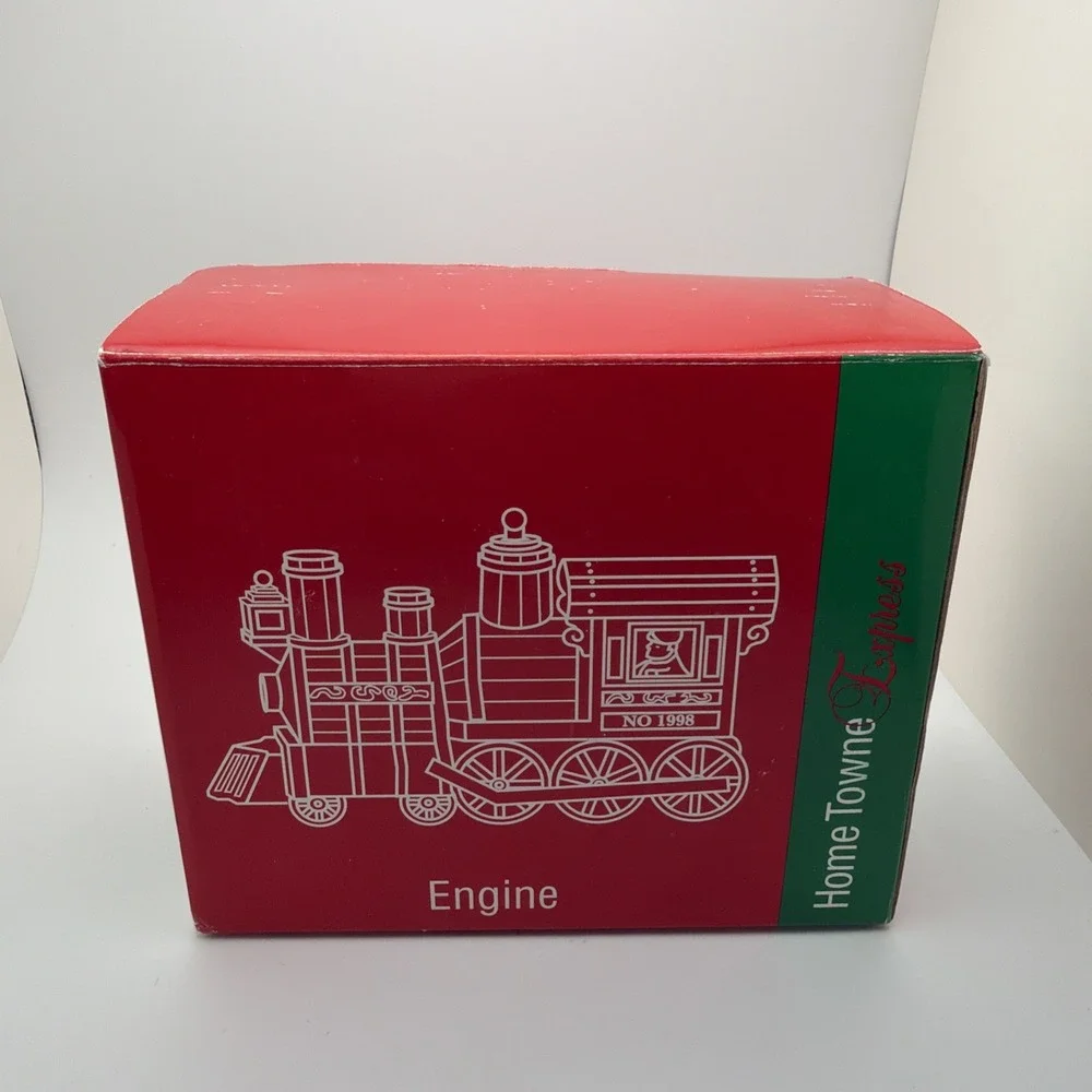 JC Penney 1998 Home Towne Express Train 6 Piece Set Complete with Boxes